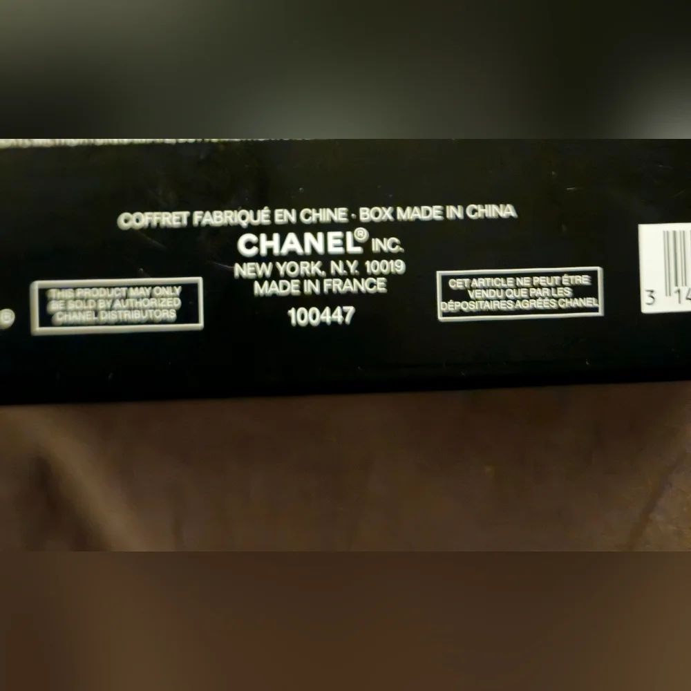 NEW Chanel Medium Chance Perfume 3.4oz White Gift Box Set Insert Dust Bag Ribbon
